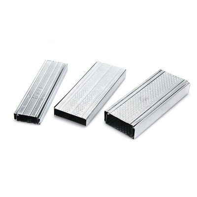 قیمت مناسب 100 میلی متر عرض کانال خزدار دیوار مسیر مواد فولادی سبک برای دیوار پارتیشن آنلاین