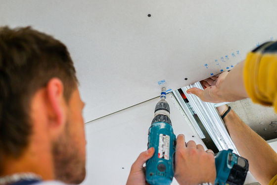 قیمت مناسب ورق های گچ 12 میلی متری ضد کپک، تخته گچی معمولی برای کتابخانه هتل آنلاین