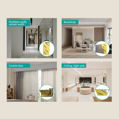 قیمت مناسب تخته گچی فایبرگلاس معمولی 12 میلی متری با دوام 1220 میلی متر X 2440 میلی متر آنلاین