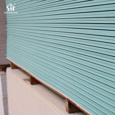 قیمت مناسب 12.5mm Green Gypsum Board 4x8ft برای دیوارهای داخلی آنلاین