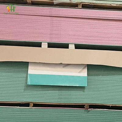 قیمت مناسب تخته گچ ضد آتش 4x8ft 9mm برای دیوارهای داخلی آنلاین