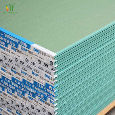 قیمت مناسب طراحی مدرن 5/8 اینچ 1/2 اینچ پانل گچ غیر قابل احتراق مواد گچ مقاوم در برابر آب آنلاین