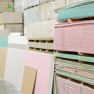 قیمت مناسب تخته گیتس استاندارد برای سقف و پارتیشن پانل های سبک وزن مقاوم در برابر آتش مقاوم در برابر رطوبت سطح صاف سازگار با محیط زیست آنلاین